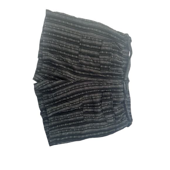 NWT a.n.a. Linen Blend Shorts Women Plus Size 2X High Waist Tie Beach Boho #5758 - Picture 5 of 14